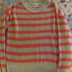 Soft lightweight cotton sweater size small